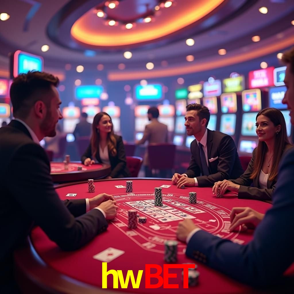 Mesa de Blackjack hwbet